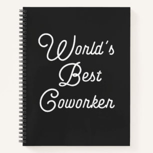 Beste collega ter wereld notitieboek