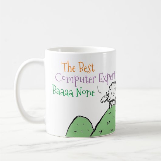 Beste Computer Expert Koffie Mok (Links)