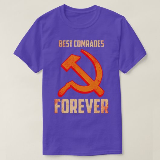 Beste Comrades voor altijd T-shirt (Design voorkant)