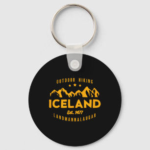 Beste Cool IJsland IJsland Wandeltocht Landmannala Sleutelhanger