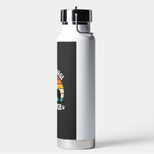 Beste Corgi-vader ooit Retro-hond Waterfles