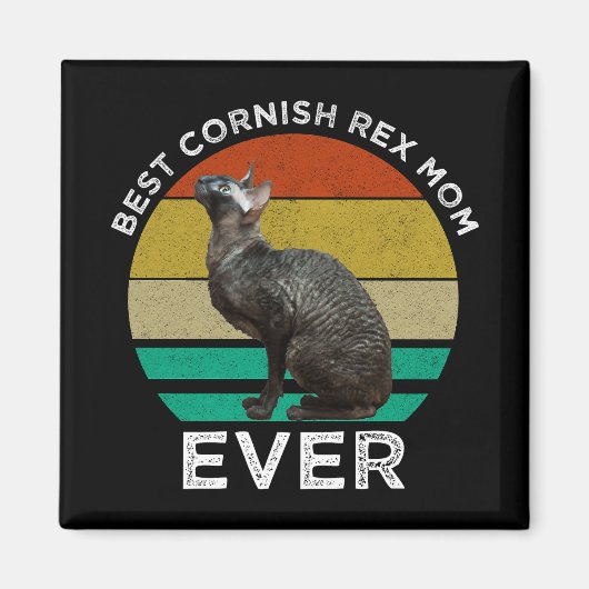 Beste Cornish Rex Moeder Ooit Magneet (Voorkant)