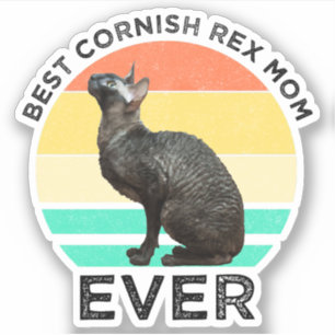 Beste Cornish Rex Moeder Ooit Sticker