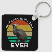Beste Cornish Rex vader ooit Sleutelhanger (Achterkant)