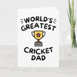 Beste cricket vader van de wereld kaart