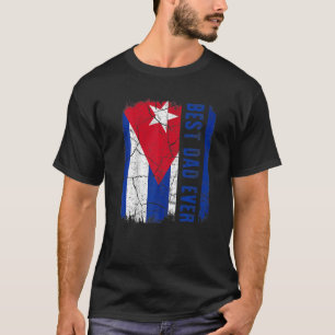 Beste Cubaanse vader ooit papa Vaderdag 11 T-shirt