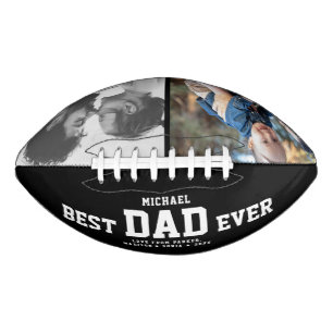 BESTE DAD EVER Moderne Cool Photo Collage Custom American Football