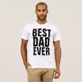 BESTE DAD EVER T-Shirts (Voorkant volledig)