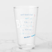 Beste Dad Glass, beste cadeau voor Vaderdag Glas (Voorkant)
