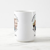 Beste DAD ooit, Aangepast 2 FotoHappy Vaderdag Koffiemok (Center)