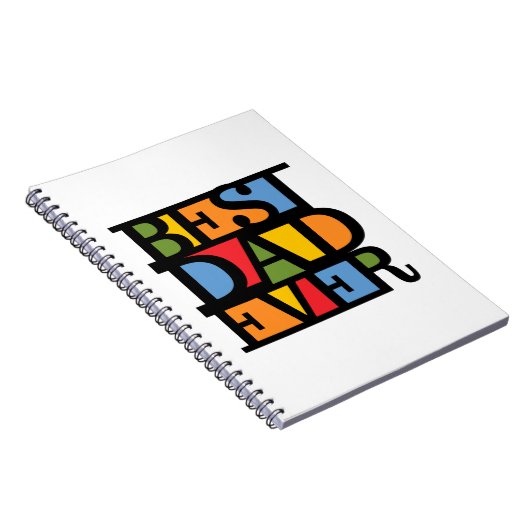 BESTE DAD OOIT, aangepast notebook Notitieboek (Rechterzijde)