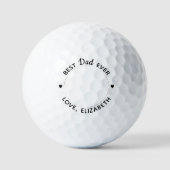 Beste DAD ooit aangepaste fotobudget op maat Golfballen (Voorkant)