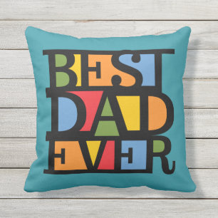 BESTE DAD OOIT AANGEWEZEN kussen weggooien