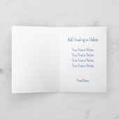 Beste DAD ooit Beste vader ooit, aangepaste foto Kaart (Binnen)