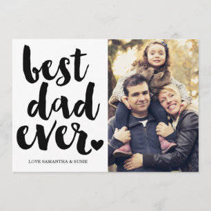 BESTE DAD OOIT FATHERS DAY CARD KAART