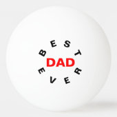 Beste DAD ooit Pingpongballen (Achterkant)