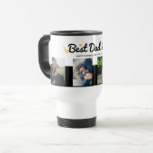 BESTE DAD OOIT Vaderdag voor fotocollage Reisbeker (Voorkant links)