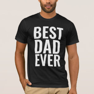 BESTE DAD OOIT ZWARTE T-SHIRTS
