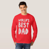 BESTE DAD T-shirts ter wereld (Voorkant volledig)