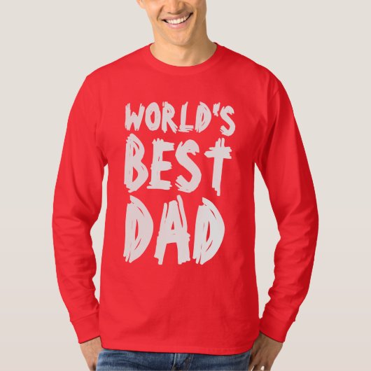 BESTE DAD T-shirts ter wereld (Voorkant)