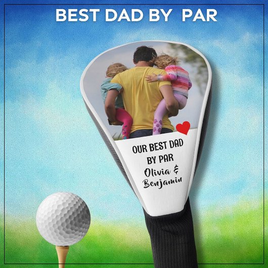 Beste DAD van Par Custom Photo * Golfheadcover