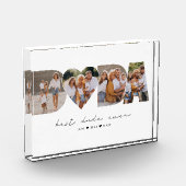 Beste Dada ooit 4 Fotocollage Eerste Vaderdag Fotoblokken (Links)