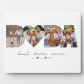 Beste Dada ooit 4 Fotocollage Eerste Vaderdag Fotoplaat (Voorkant)