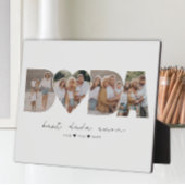 Beste Dada ooit 4 Fotocollage Eerste Vaderdag Fotoplaat