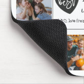 Beste Daddy 10 Fotocollage Vaderdag Muismat (Hoek)