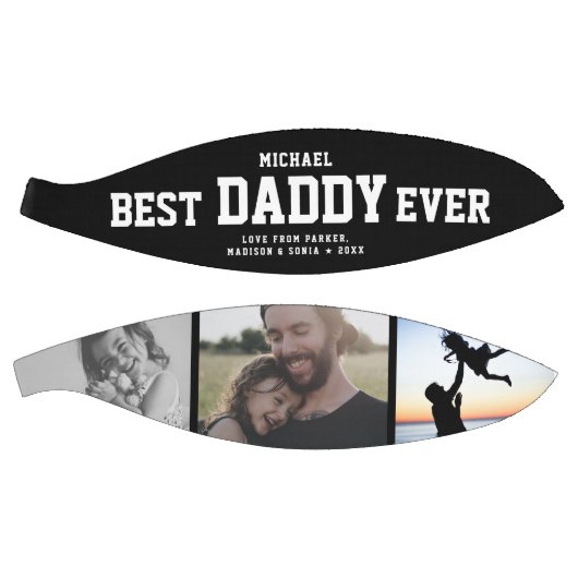 BESTE DADDY OOIT Cool Trendy Unieke fotocollage Basketbal (Panelen)