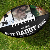 BESTE DADDY OOIT Moderne kleurenfotocollage American Football