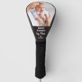 Beste DADDY op Par Custom Photo Vaderdag Golfheadcover (Voorkant)