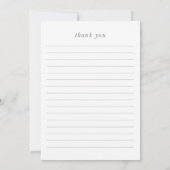 Beste dag ooit Hartelijk dank Bedankkaart (Achterkant)