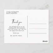 Beste dag van het huwelijk Foto Collage Hartelijk Briefkaart (Achterkant)