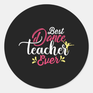 BESTE DANKLERER OOIT RONDE STICKER