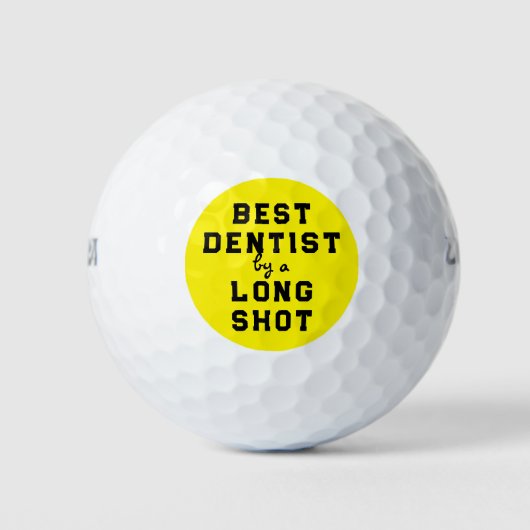 Beste Dentist Golf Balls Golfballen (Voorkant)