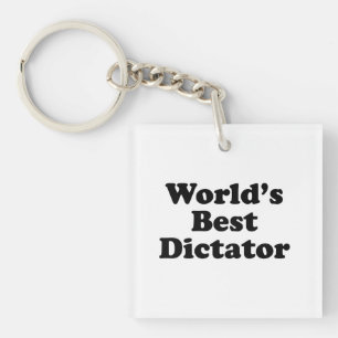 Beste Dictator ter wereld Sleutelhanger