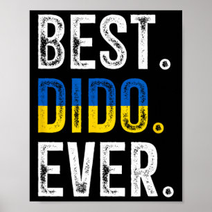 Beste Dido Ooit Oekraïense Opa Oekraine Poster