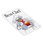 Beste dikke Franse chef-kok magneet door kunstenaa (Rechterzijde)