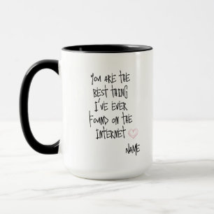 Beste ding ooit gevonden Internet Coffee Mok Cup