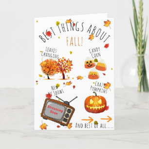 Beste dingen over Herfst Verjaardag Kaart