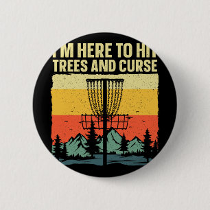 Beste discgolfkunst voor mannen vrouwen kinderen d ronde button 5,7 cm