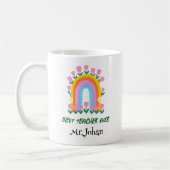 Beste docent ooit Rainbow Mok (Links)