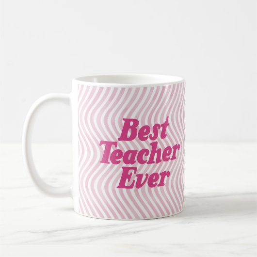Beste docent ooit Roze Mok (Links)