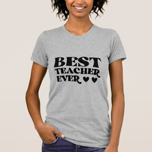Beste docenten assistent ooit t-shirt (Voorkant)