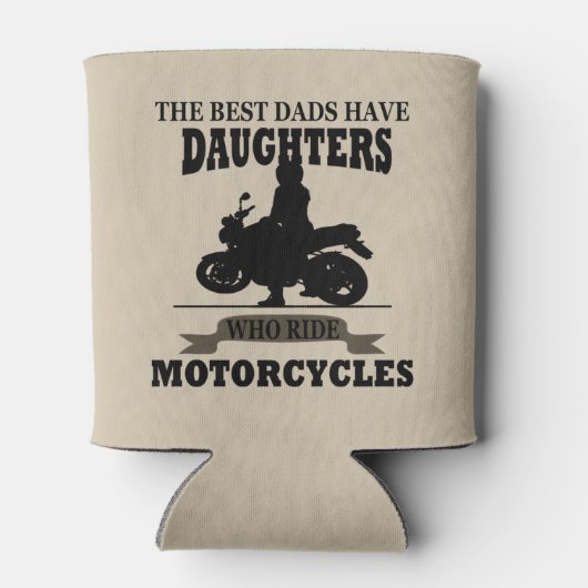 beste dochter op motorfiets blikjeskoeler (Achterkant)