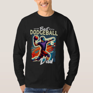 Beste Dodgeball Pap spelen Dodgeball T-shirt