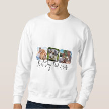 Beste Dog Dad Ever - Aangepaste 3-foto collage