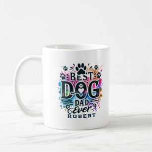 Beste Dog Dad ooit Theme Koffiemok