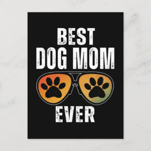 BESTE DOG MOM OOIT BRIEFKAART